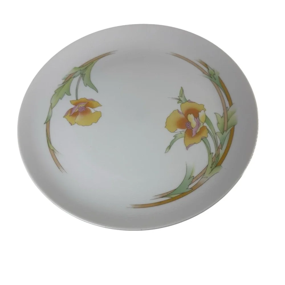 VTG Westbury Toscany Collection Pedestal Cake‎ Stand Floral Porcelain